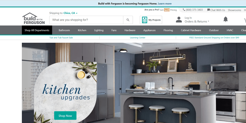 Scrape Entire Product Catalogues From Build.Com Using Unwrangle