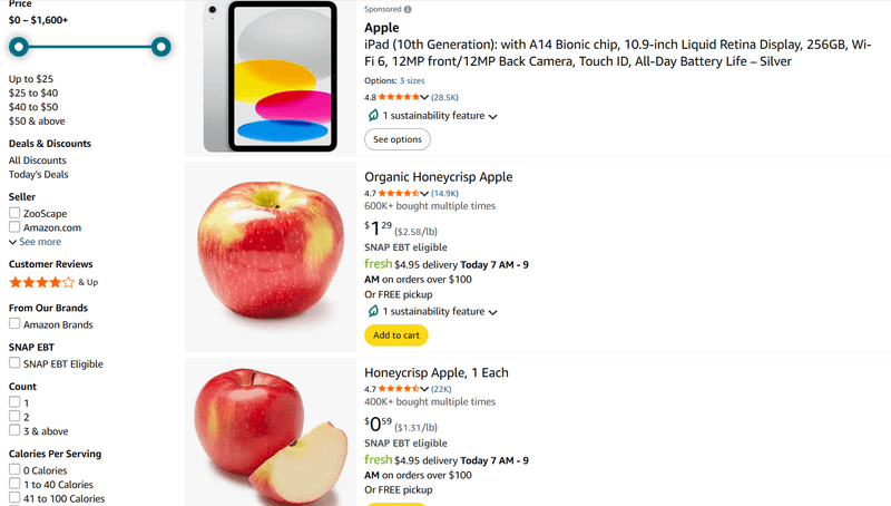 apple serp